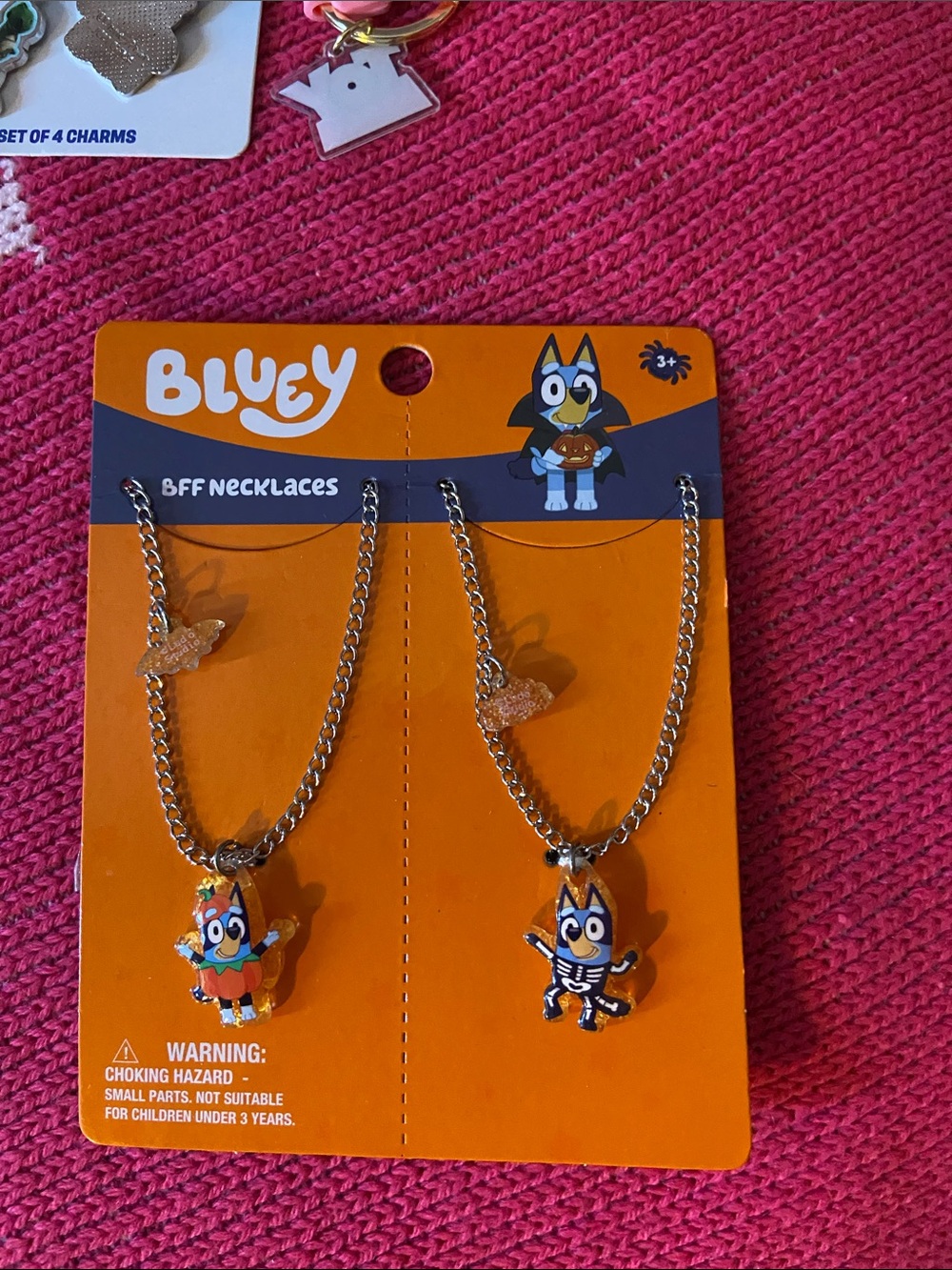 Kids' BFF Necklaces - blueyCharacter Charms
